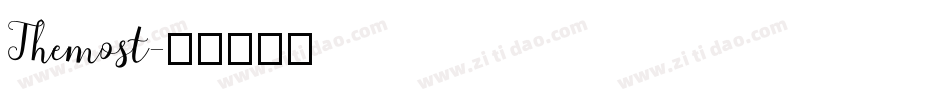 Themost字体转换