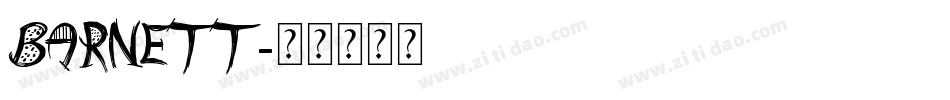 Barnett字体转换