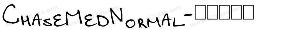ChaseMedNormal字体转换