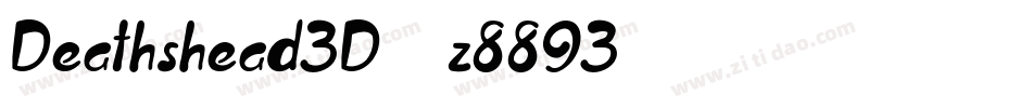 Deathshead3D-z8893字体转换