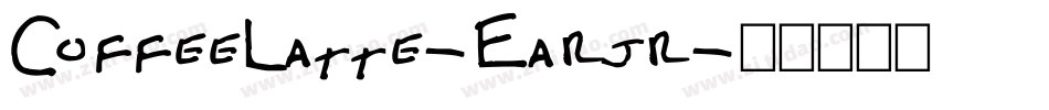 CoffeeLatte-Earjr字体转换