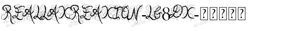 ReallaxReaxion-lg8dX字体转换