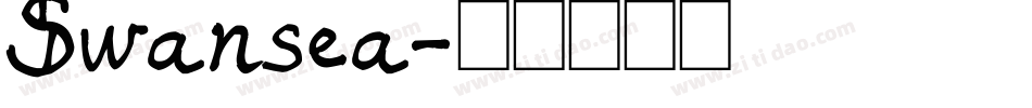 Swansea字体转换
