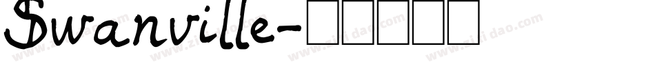Swanville字体转换