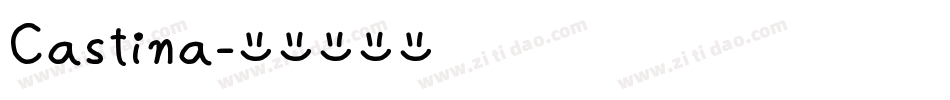 Castina字体转换