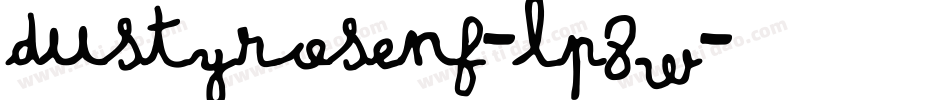 DustyRoseNf-lP8w字体转换