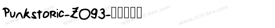 Punkstoric-ZO93字体转换