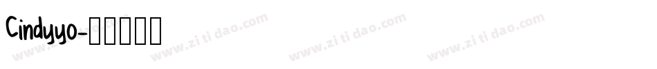 Cindyyo字体转换