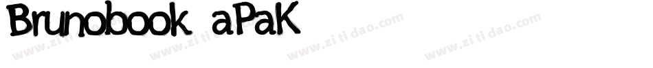 Brunobook-aPaK字体转换