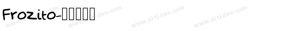 Frozito字体转换