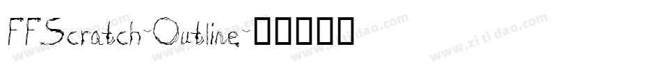 FFScratch-Outline字体转换