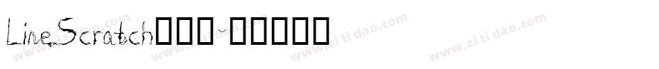 LineScratch生成器字体转换