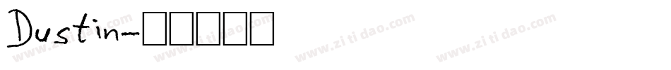 Dustin字体转换