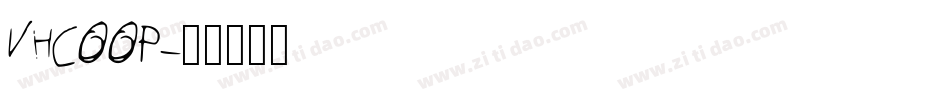 VHCOOP字体转换