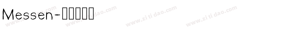 Messen字体转换