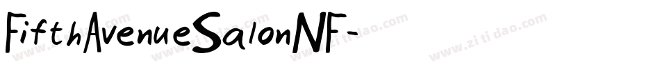FifthAvenueSalonNF字体转换