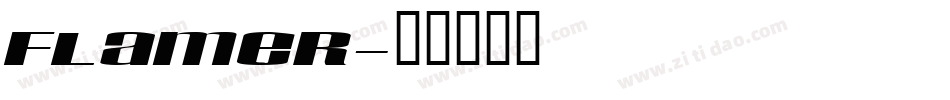 FLAMER字体转换