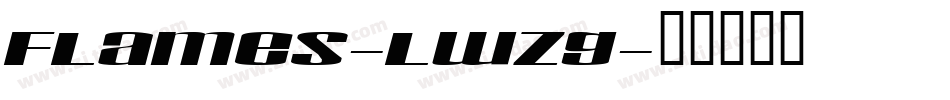 Flames-LWzG字体转换