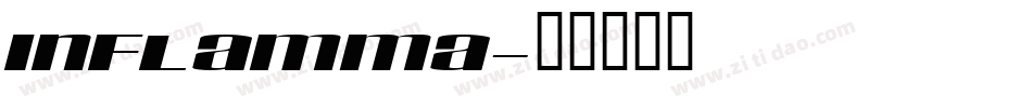 INFLAMMA字体转换
