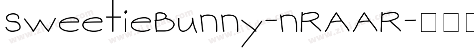 SweetieBunny-nRAAR字体转换
