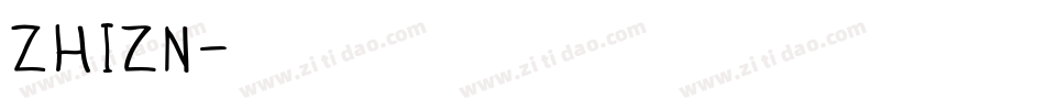 Zhizn字体转换
