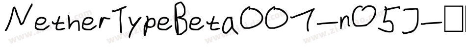 NetherTypeBeta001-nO5J字体转换