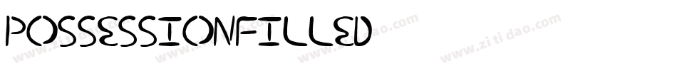 PossessionFilled字体转换