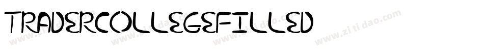 TraderCollegeFilled字体转换