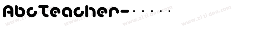 AbcTeacher字体转换