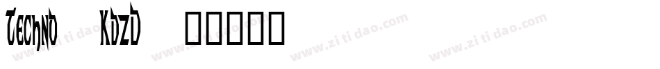 Techno-KdzD字体转换