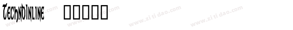 TechnoInline字体转换
