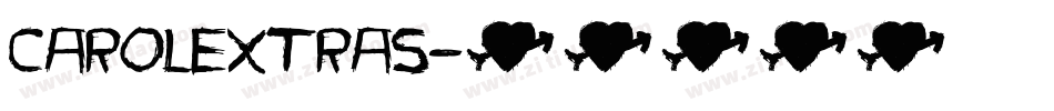 CarolExtras字体转换