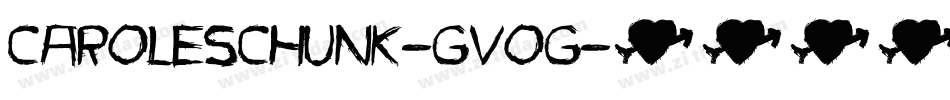 Caroleschunk-Gvog字体转换