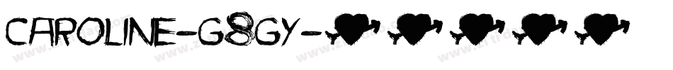 Caroline-g8gY字体转换