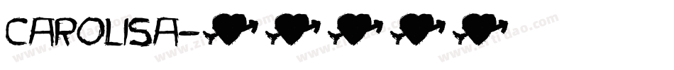 Carolisa字体转换