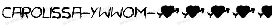 Carolissa-ywwoM字体转换