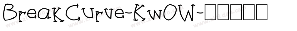 BreakCurve-KwOW字体转换