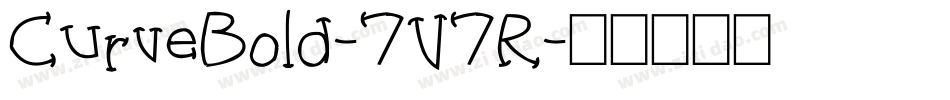 CurveBold-7V7R字体转换