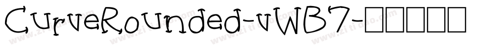 CurveRounded-vWB7字体转换