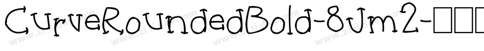 CurveRoundedBold-8Jm2字体转换