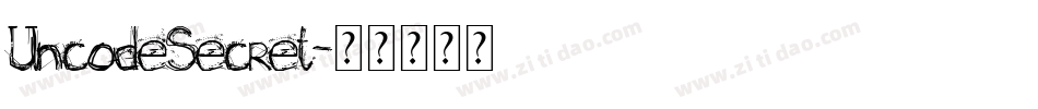 UncodeSecret字体转换