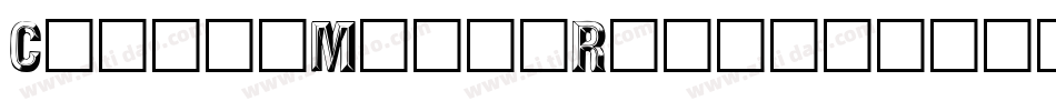 CutiveMono-Regular-1字体转换