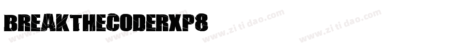 Breakthecode-rXp8字体转换