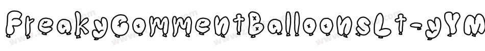 FreakyCommentBalloonsLt-yYMq字体转换