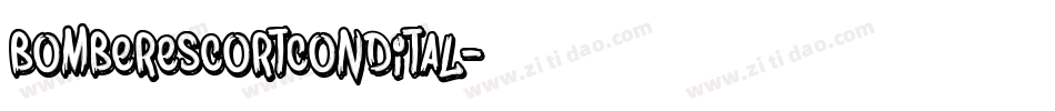 bomberescortcondital字体转换