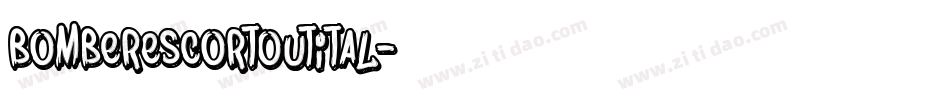 bomberescortoutital字体转换