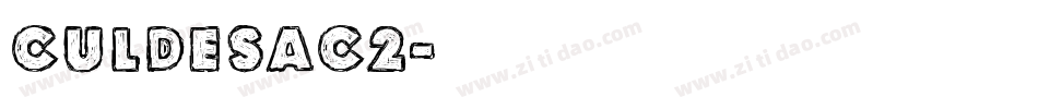Culdesac2字体转换