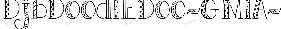 DjbDoodlEDoo-GMlA字体转换