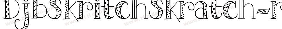 DjbSkritchSkratch-rpd9字体转换