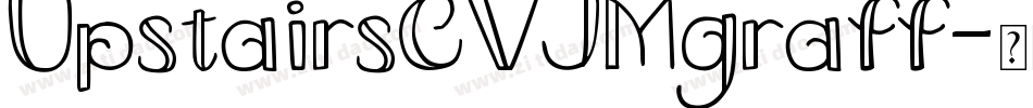UpstairsCVJMgraff字体转换